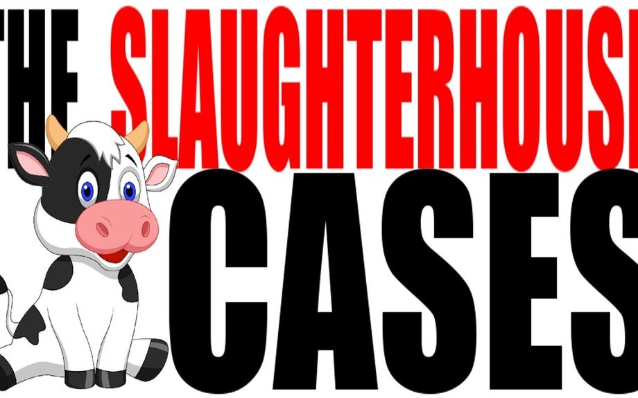 The “Slaughter House Cases” elink