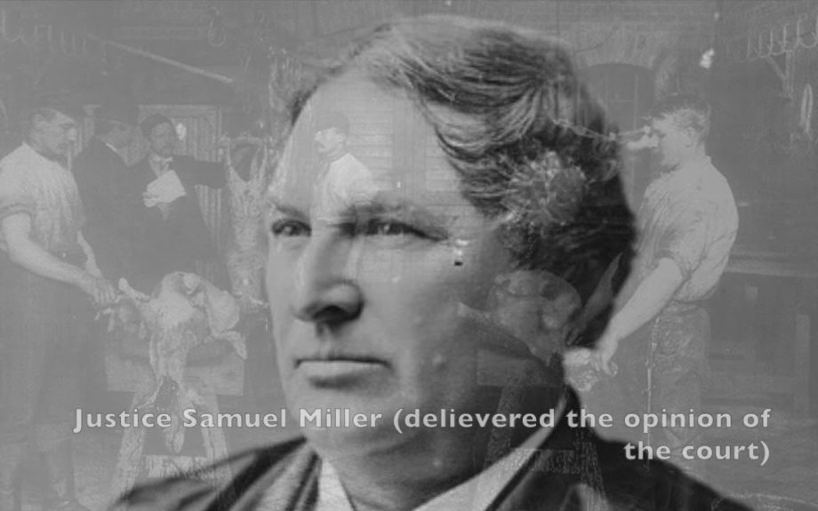 The “Slaughter House Cases” elink