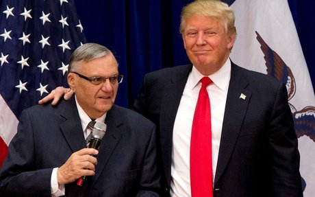 President Donald Trump pardons former Sheriff Joe Arpaio