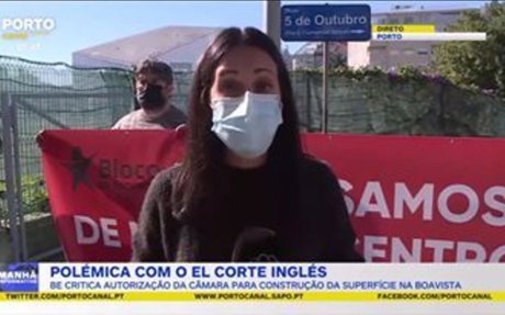 Aprovação de El Corte Inglés é "erro político e urbanístico"