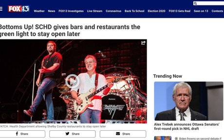 Bottoms Up! SCHD gives bars and restaurants the green light to stay open later